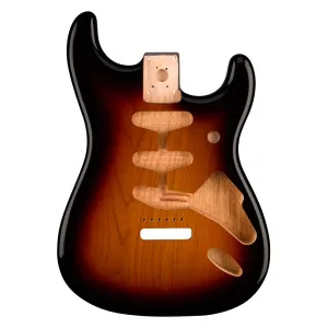 Fender - Classic Series 60's Stratocaster SSS Alder Body Vintage Bridge Mount, 3-Color Sunburst