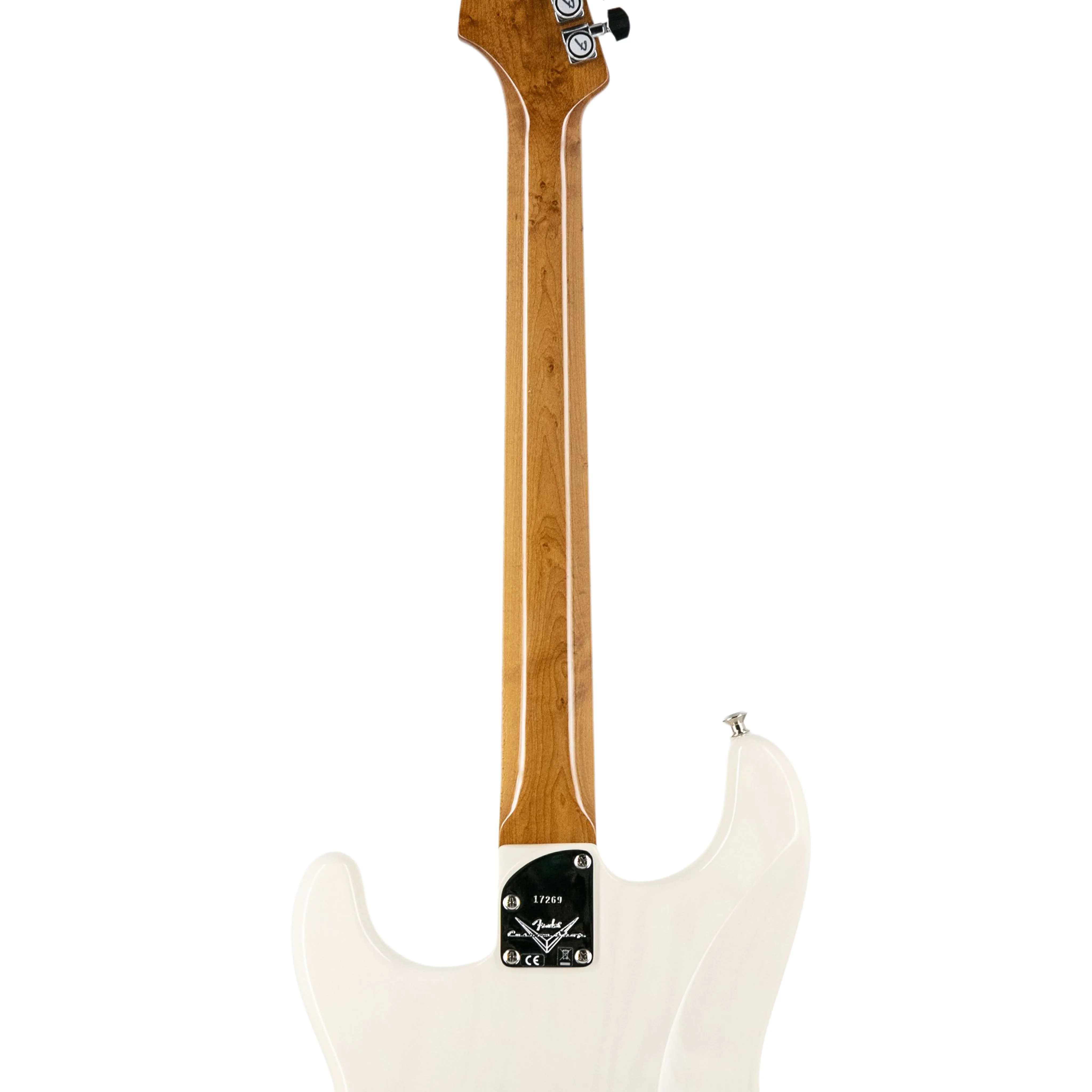 Fender Custom Shop American Custom Stratocaster Guitar, RW FB, Aged White Blonde