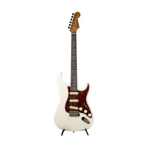 Fender Custom Shop American Custom Stratocaster Guitar, RW FB, Aged White Blonde