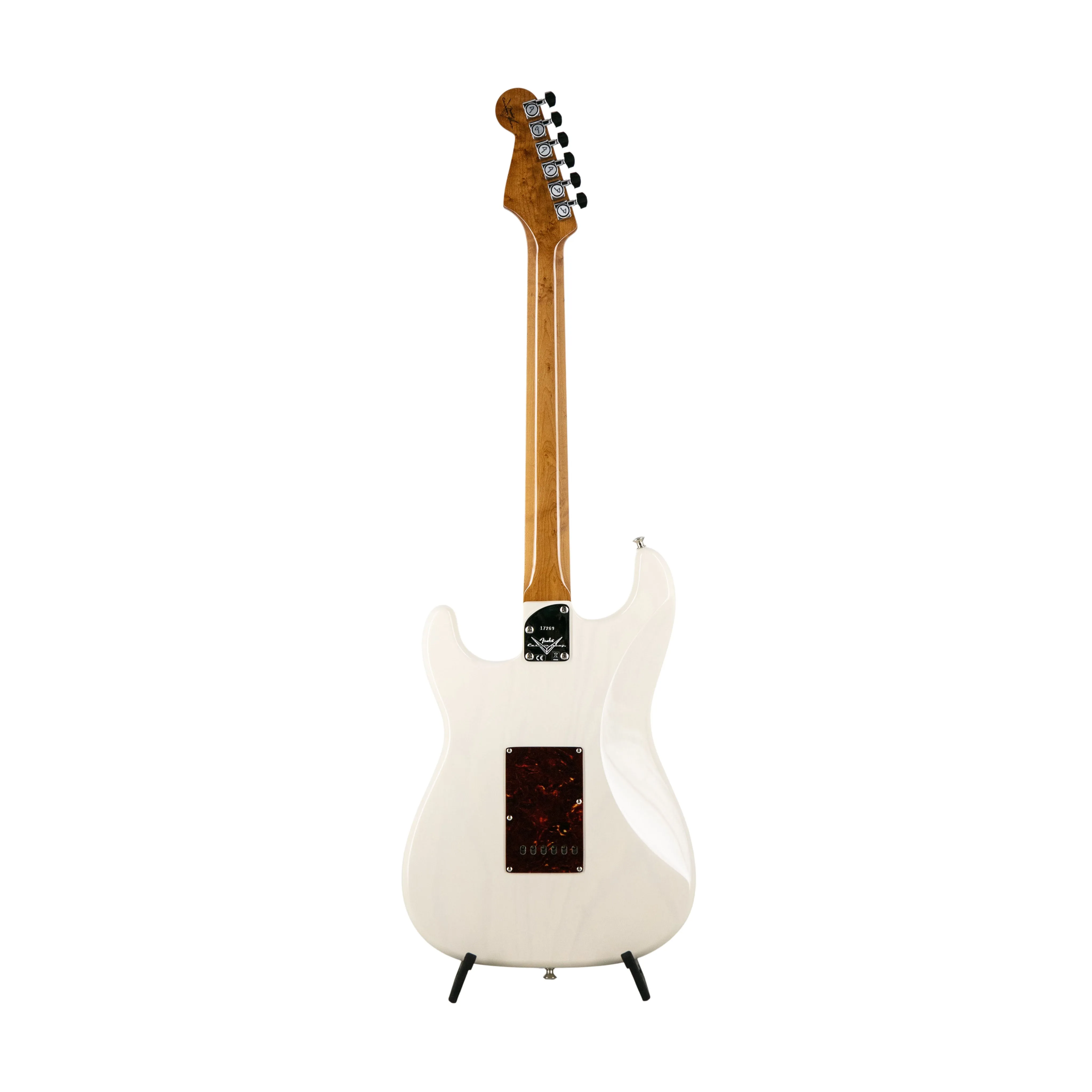 Fender Custom Shop American Custom Stratocaster Guitar, RW FB, Aged White Blonde