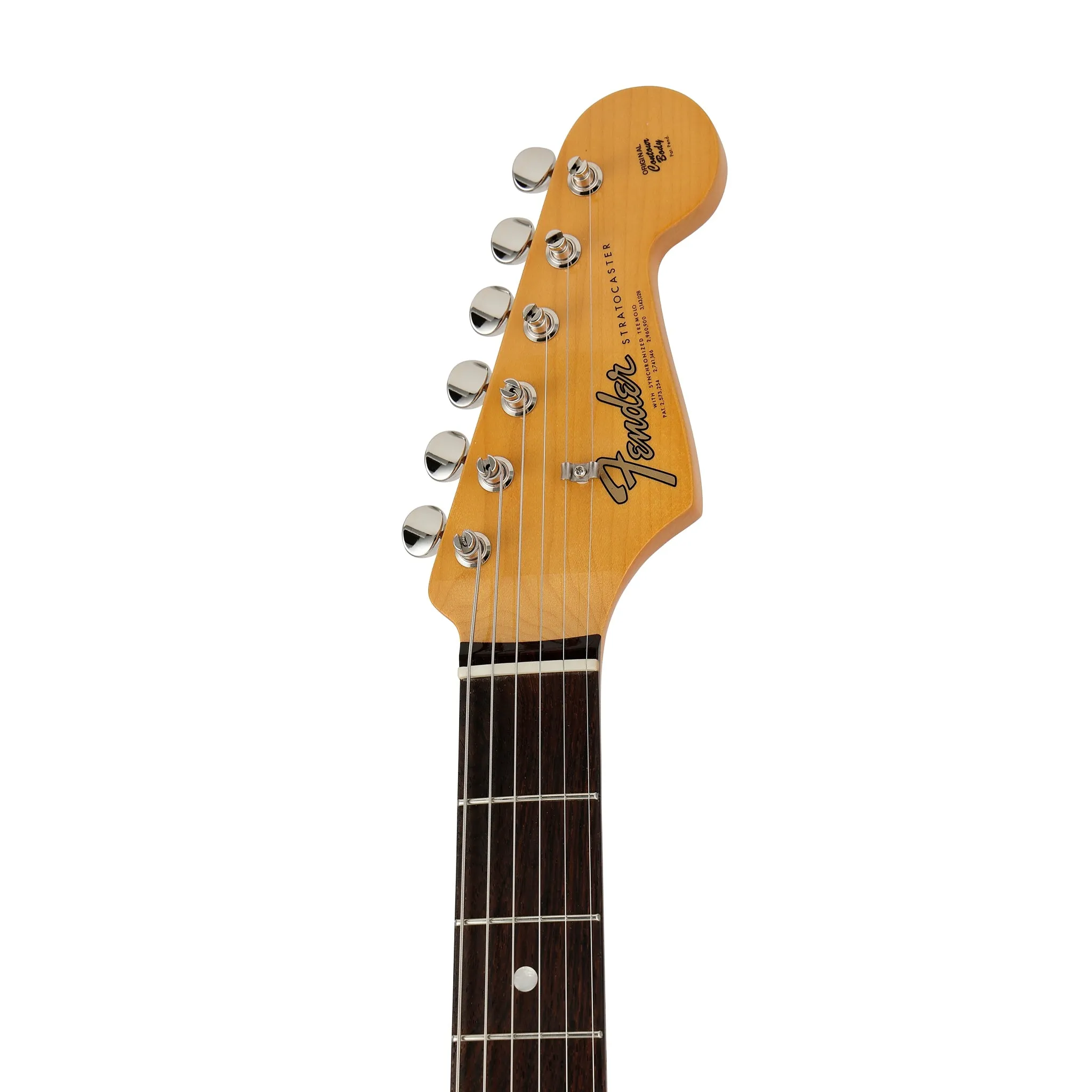 Fender Japan Takashi Kato Stratocaster Electric Guitar, RW FB, Lake Placid Blue