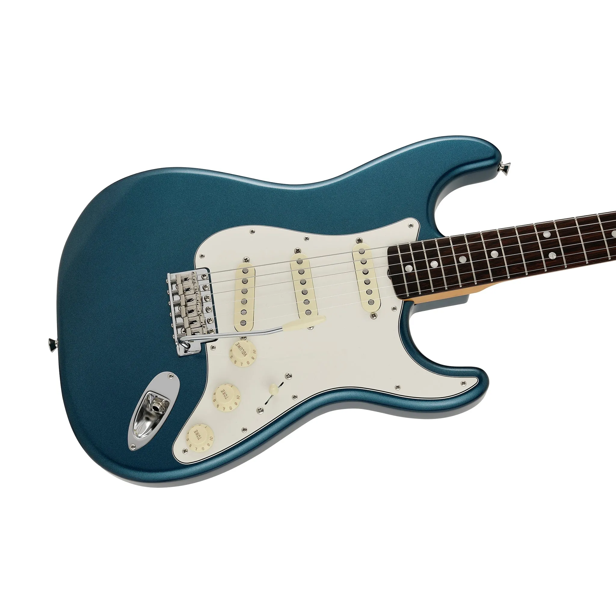 Fender Japan Takashi Kato Stratocaster Electric Guitar, RW FB, Lake Placid Blue