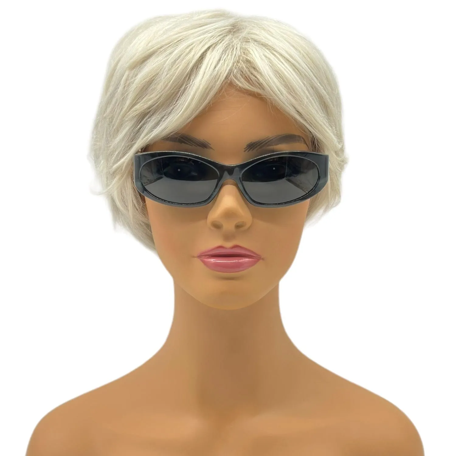 FENDI Oval Shape Sunglasses - Grey, Taupe, Black