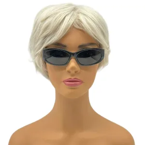 FENDI Oval Shape Sunglasses - Grey, Taupe, Black
