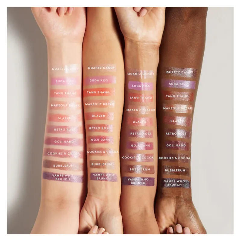 Fenty Beauty Slip Shine Sheer Shiny Lipstick - Quartz Candy
