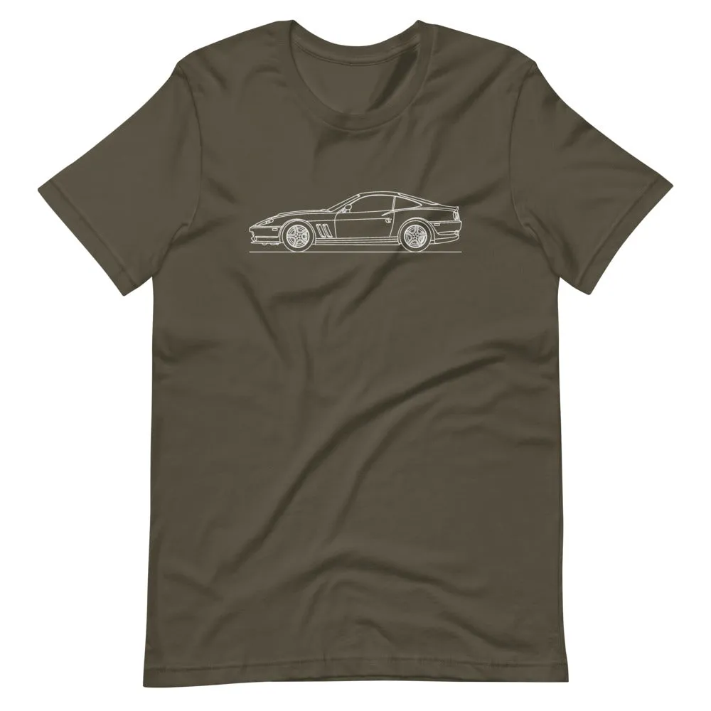 Ferrari 550 Maranello silhouette T-shirt