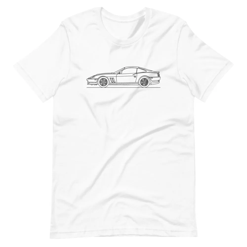 Ferrari 550 Maranello silhouette T-shirt