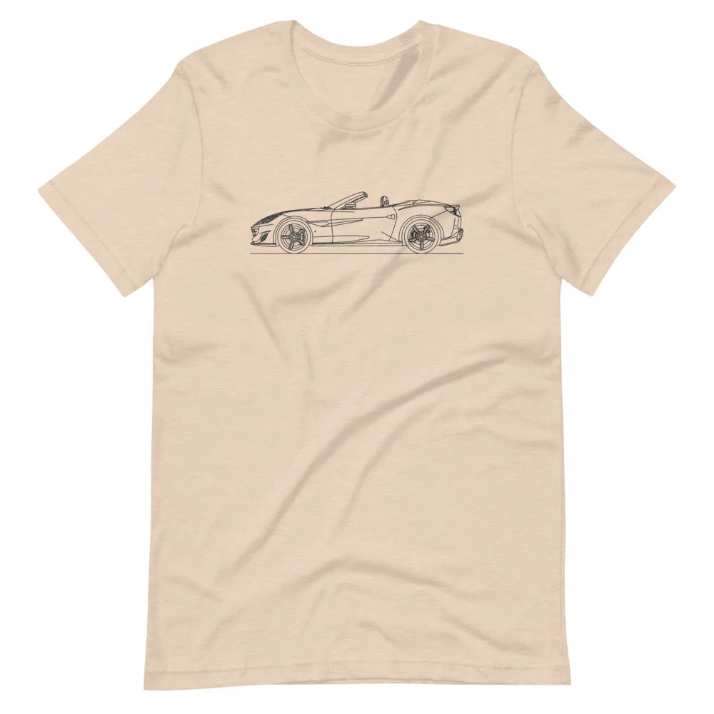 Ferrari Portofino silhouette T-shirt