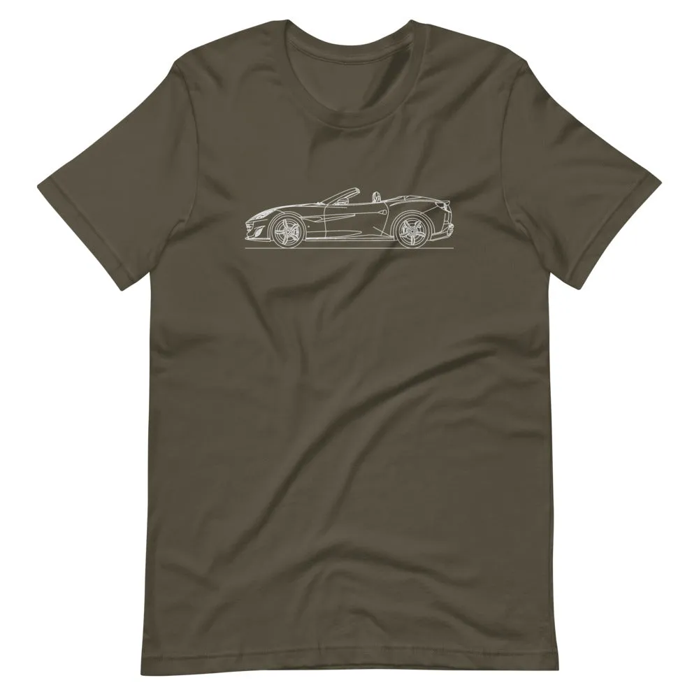 Ferrari Portofino silhouette T-shirt