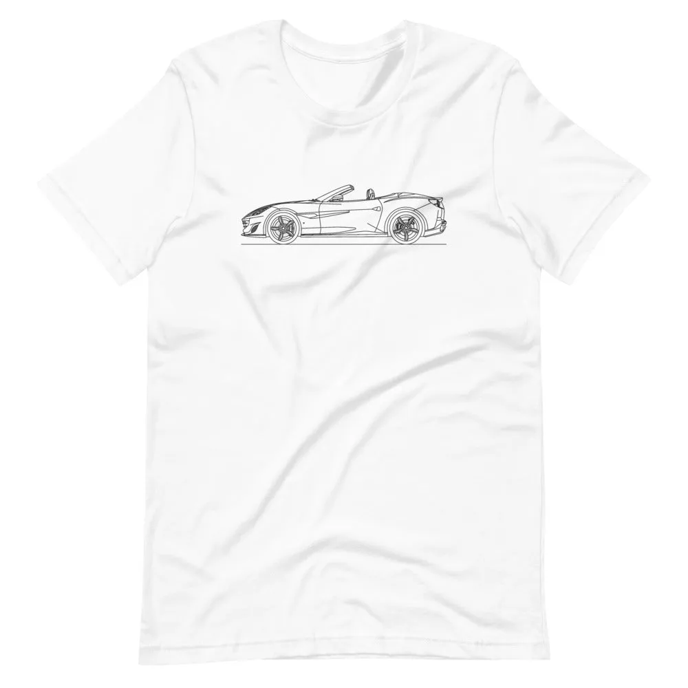Ferrari Portofino silhouette T-shirt