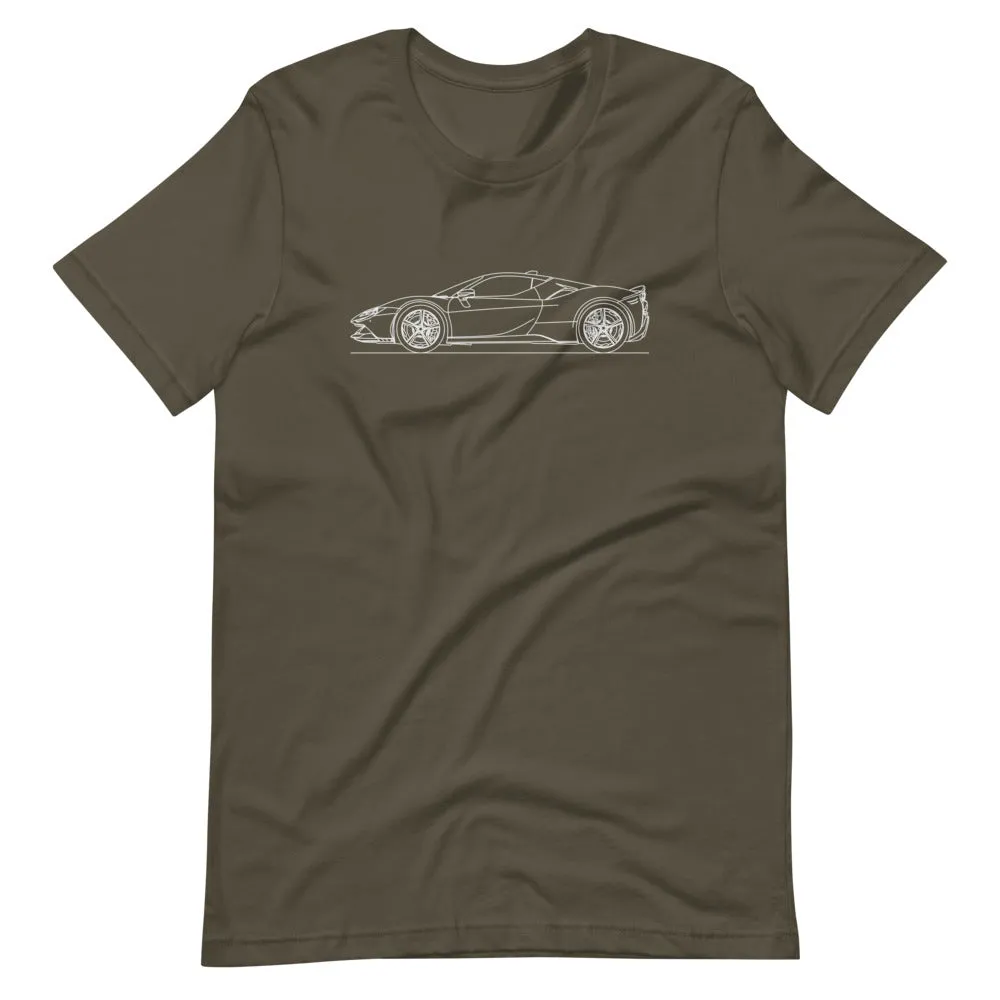 Ferrari SF90 Stradale silhouette T-shirt