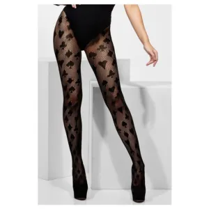 Fever Playing Card Crochet Tights