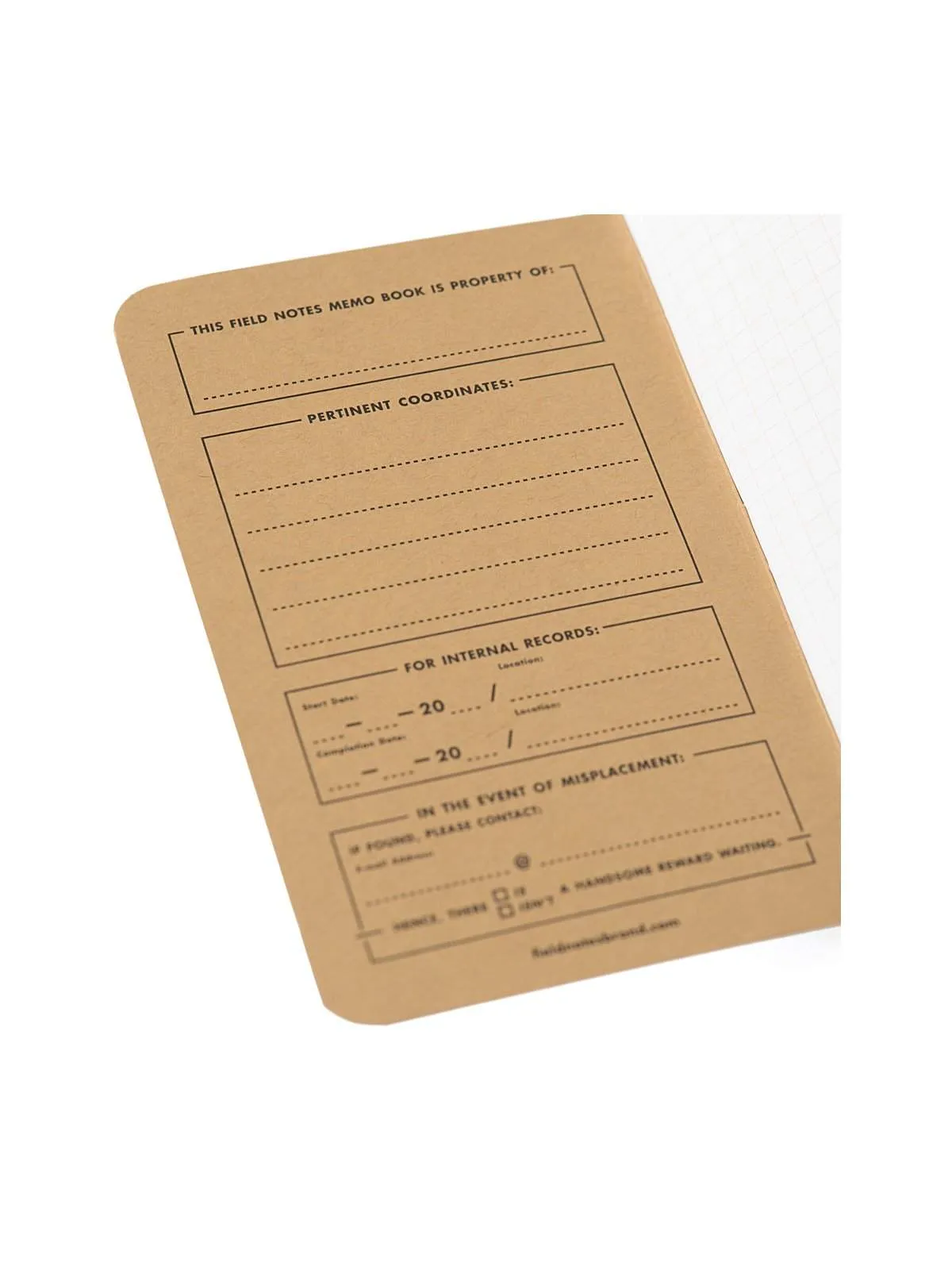 Field Notes Original Kraft 3 Pack Graph Paper