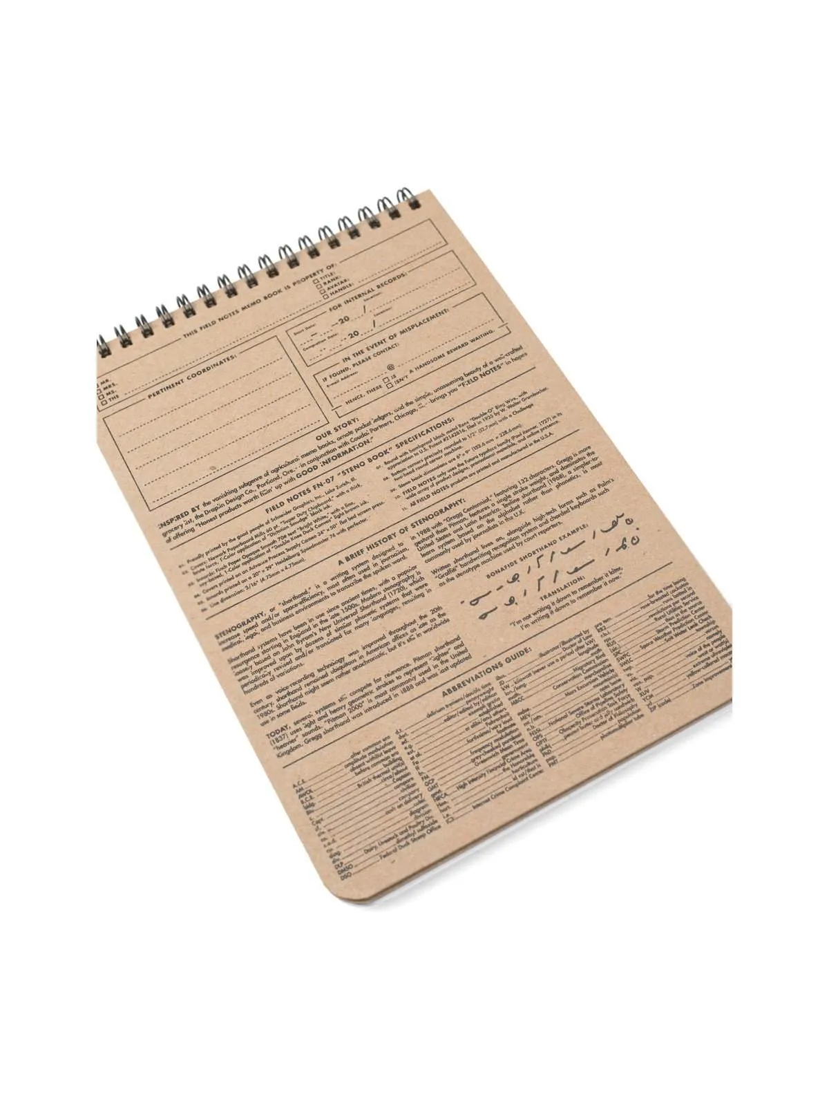 Field Notes Steno Pad