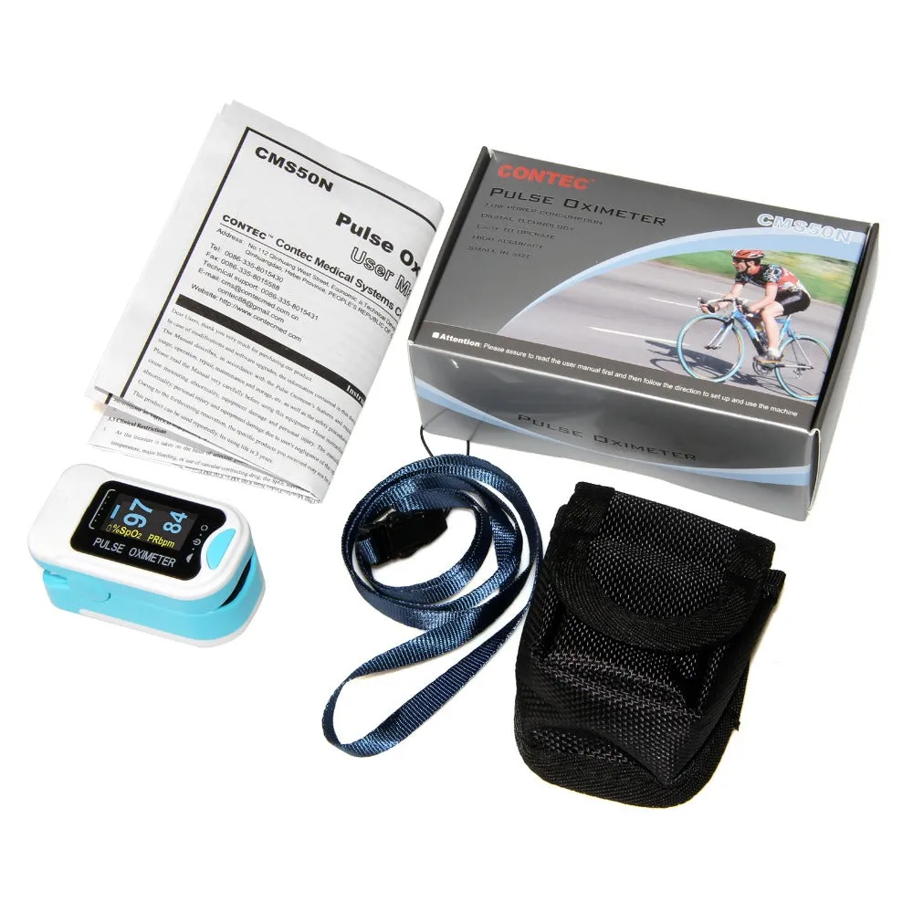 Finger Pulse SPO2 PR Monitor Blood Oxygen Oximeter