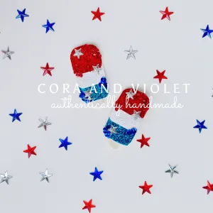 Firecracker luxe hairclips-EXPRESS