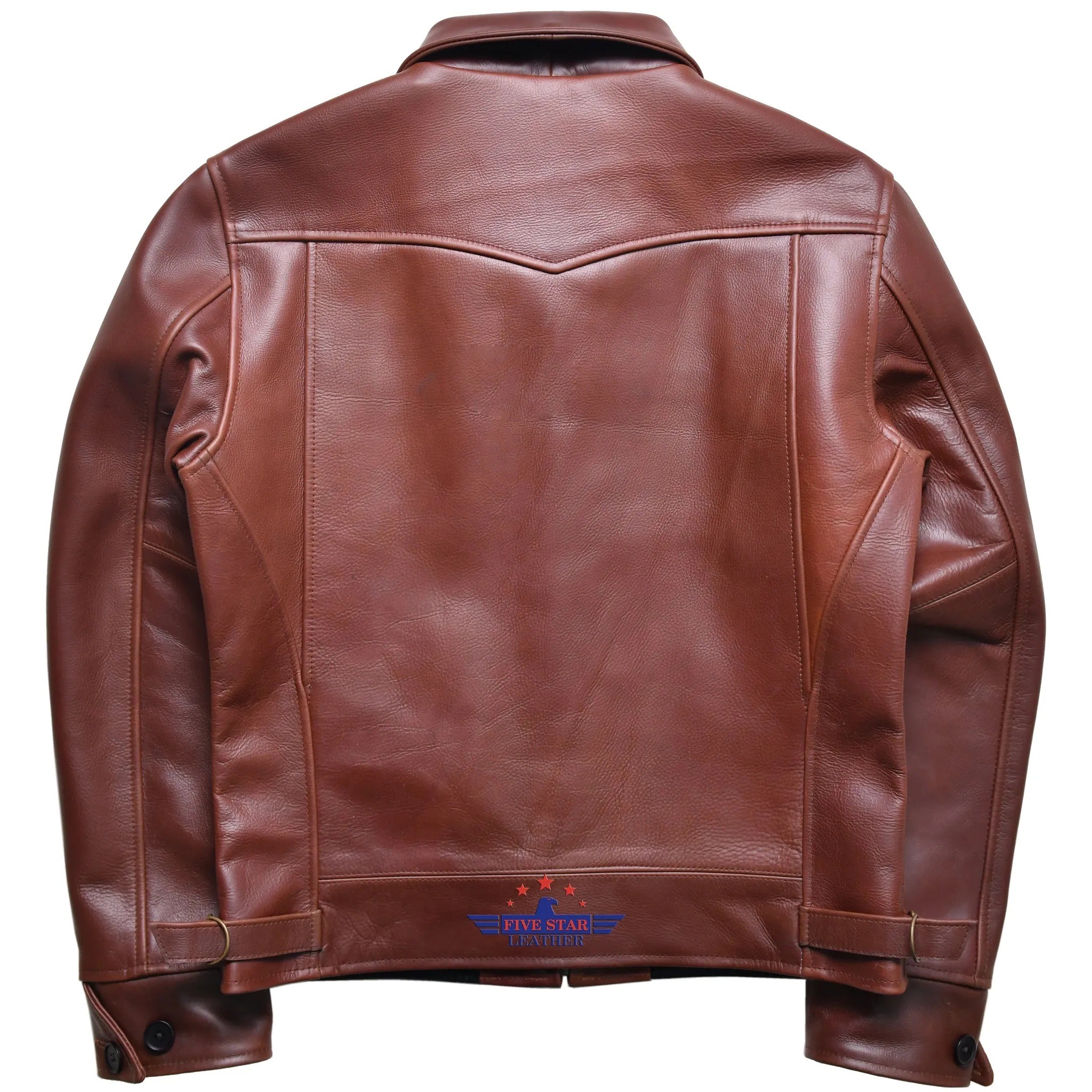 Fivestar Leather Civilian Vintage 1930's Leather Jacket