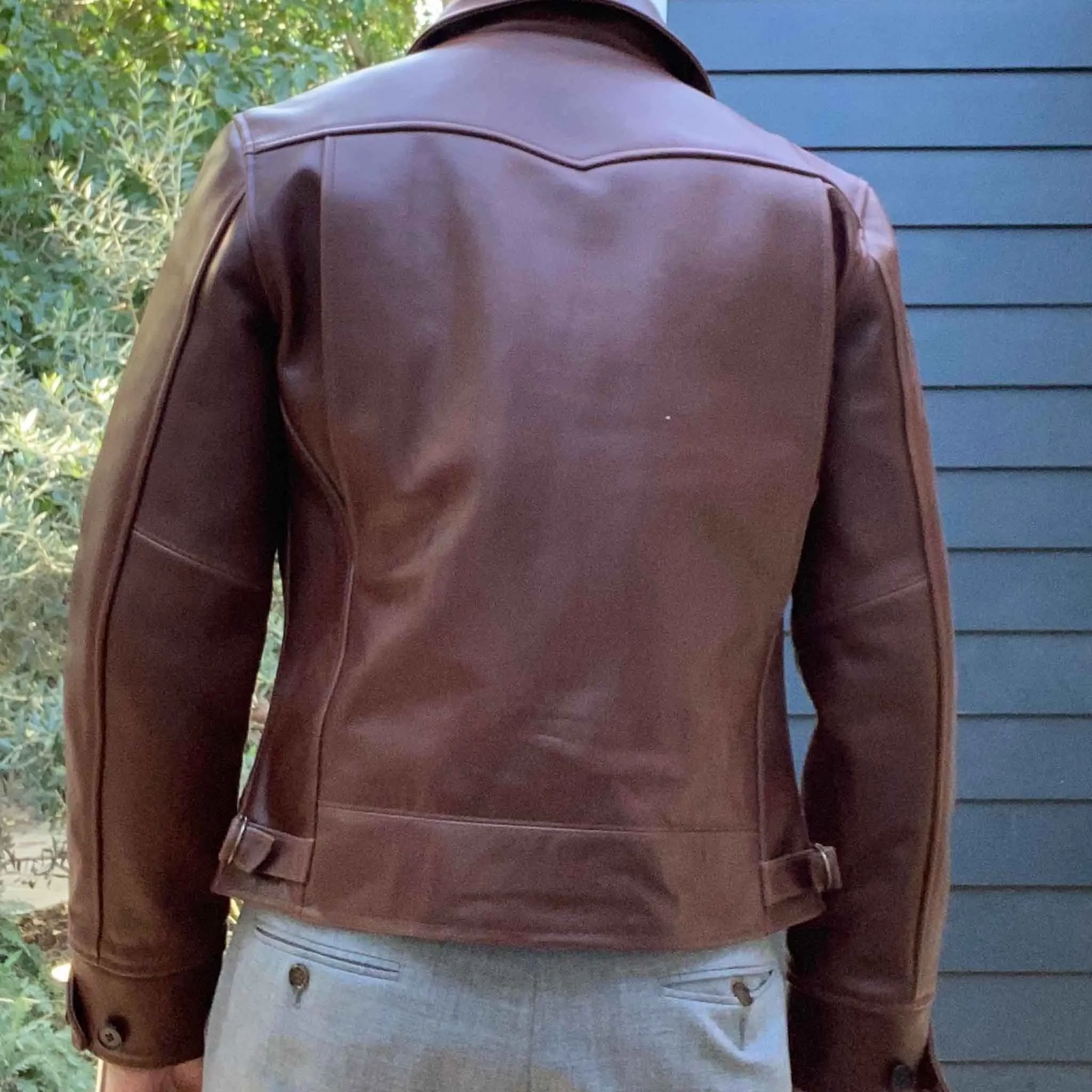 Fivestar Leather Civilian Vintage 1930's Leather Jacket