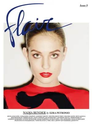 FLAIR Italia Magazine March 2014 NADJA BENDER Daiane Conterato LOUISE PARKER