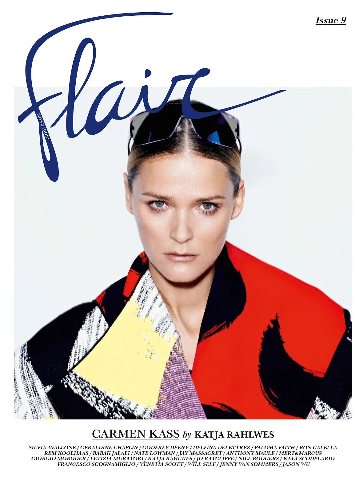 FLAIR Magazine Italia March 2014 CARMEN KASS Nadja Bender LOUISE PARKER Daiane Conterato