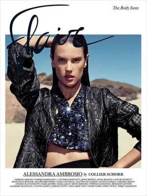FLAIR Magazine Italia May 2014 ALESSANDRA AMBROSIO Swimsuit JESSICA MILLER Sealed