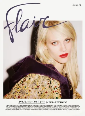 FLAIR Magazine September 2014 AYMELINE VALADE James Franco VALERY KAUFMAN David Sims