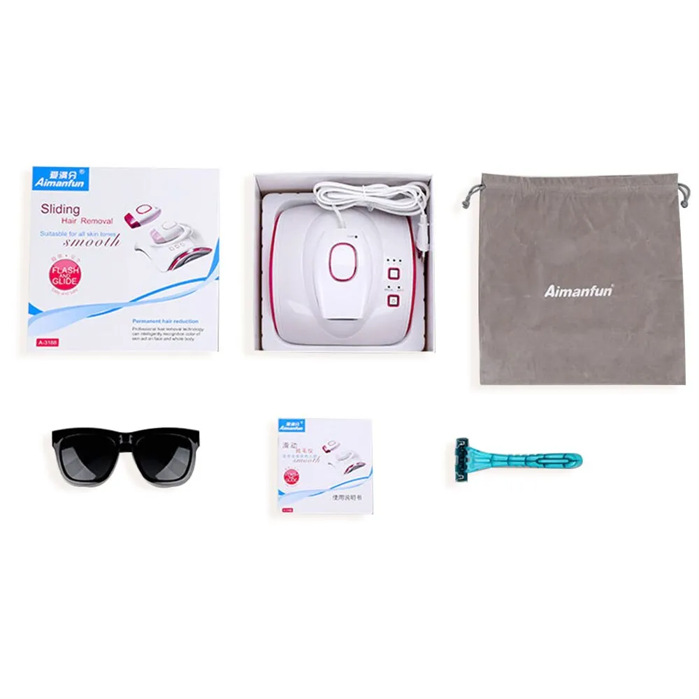 Flash IPL RF Laser Hair Removal Machine Epilator