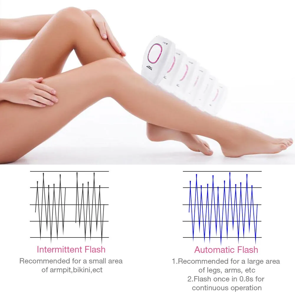 Flash IPL RF Laser Hair Removal Machine Epilator