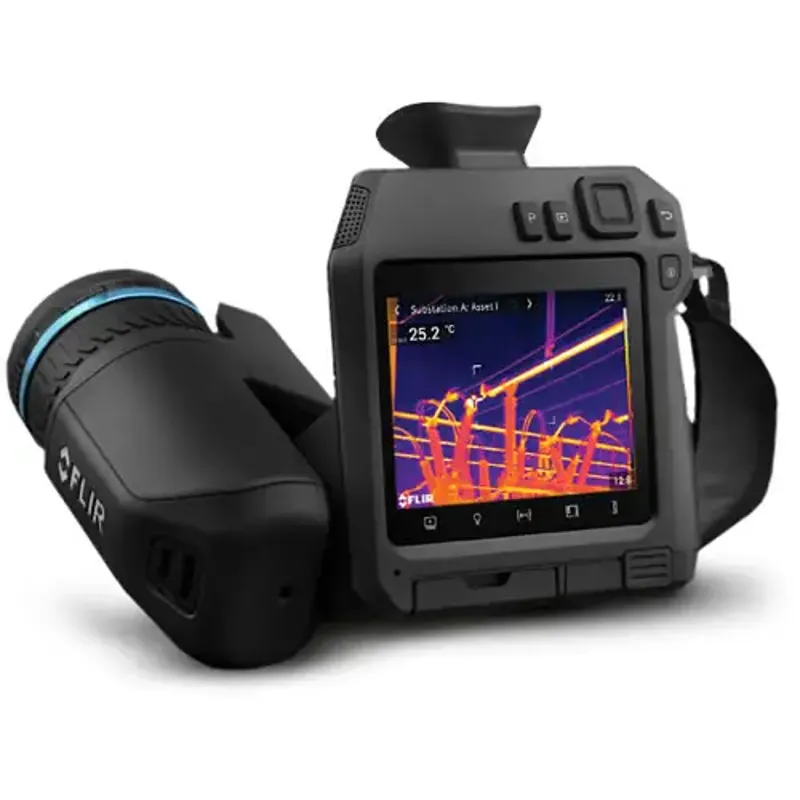 FLIR T865 High-Performance Thermal Camera with Viewfinder MSX UltraMax FLIR Thermal Studio Pro 24/42 Lenses 640 x 480 30 Hz