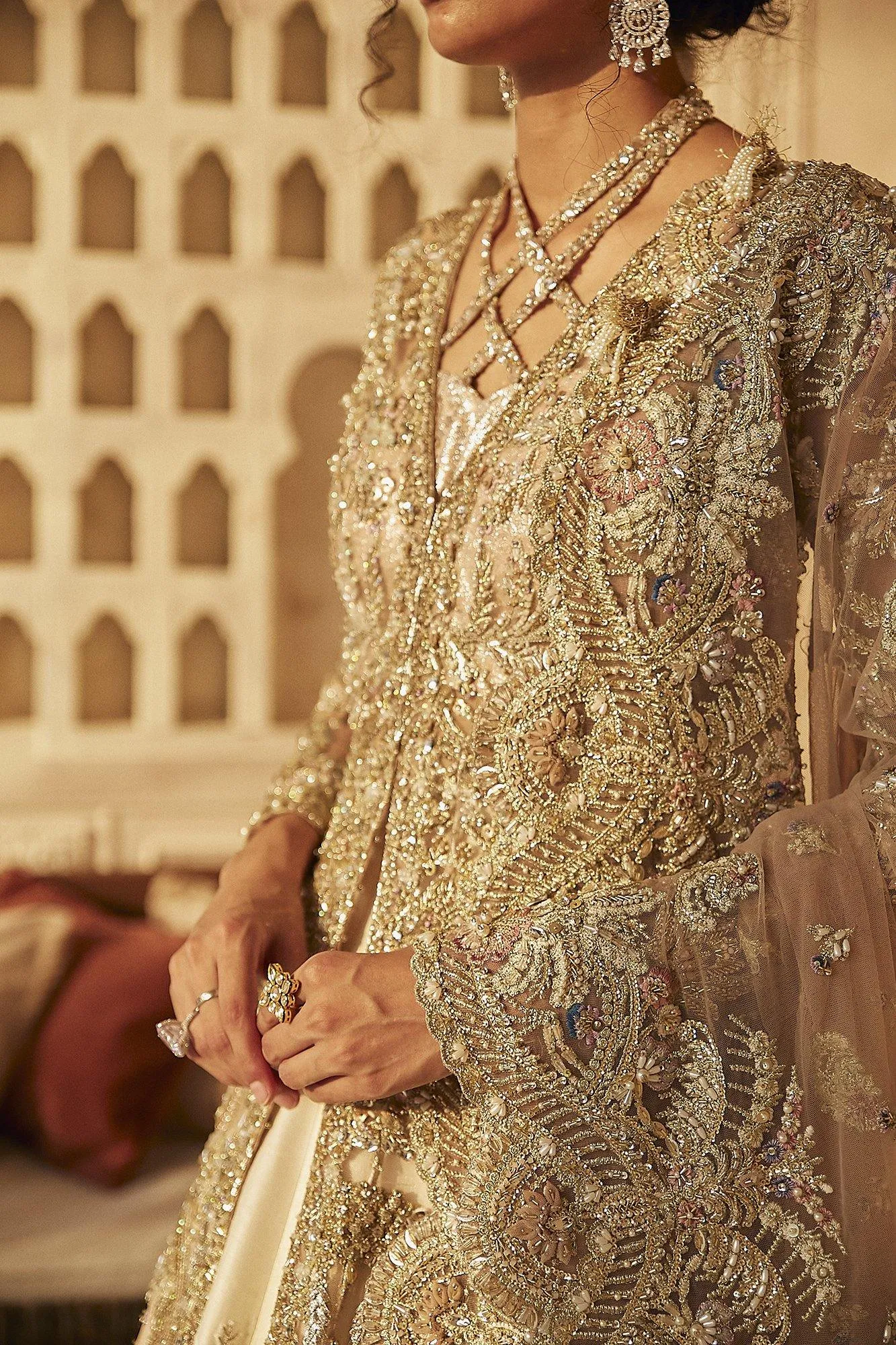 FLORENCE | Suffuse Aab-e-Zar Luxury Wedding Collection 2020 | Unsttiched Embroidered Embelished Bridal Suits