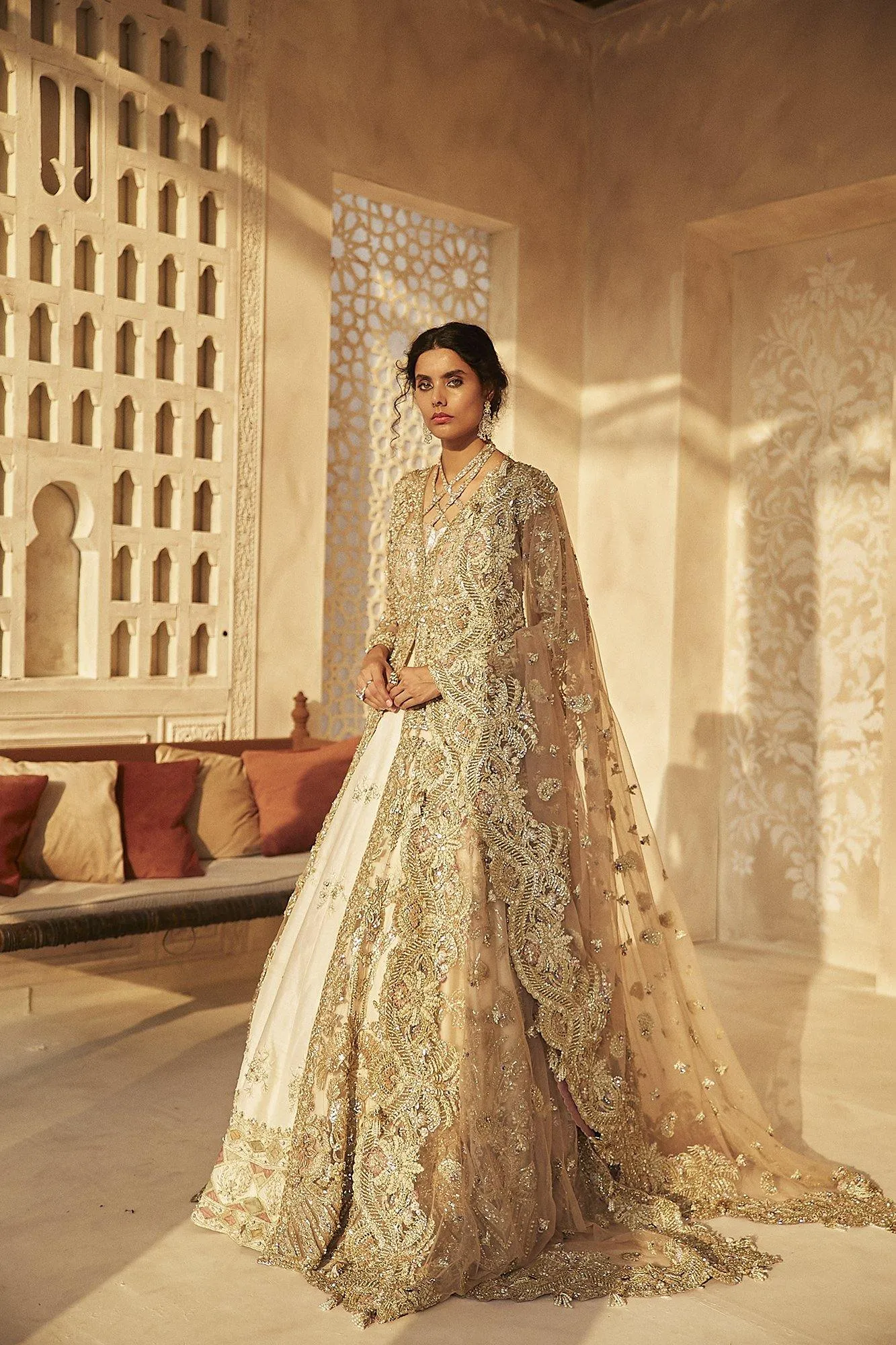 FLORENCE | Suffuse Aab-e-Zar Luxury Wedding Collection 2020 | Unsttiched Embroidered Embelished Bridal Suits