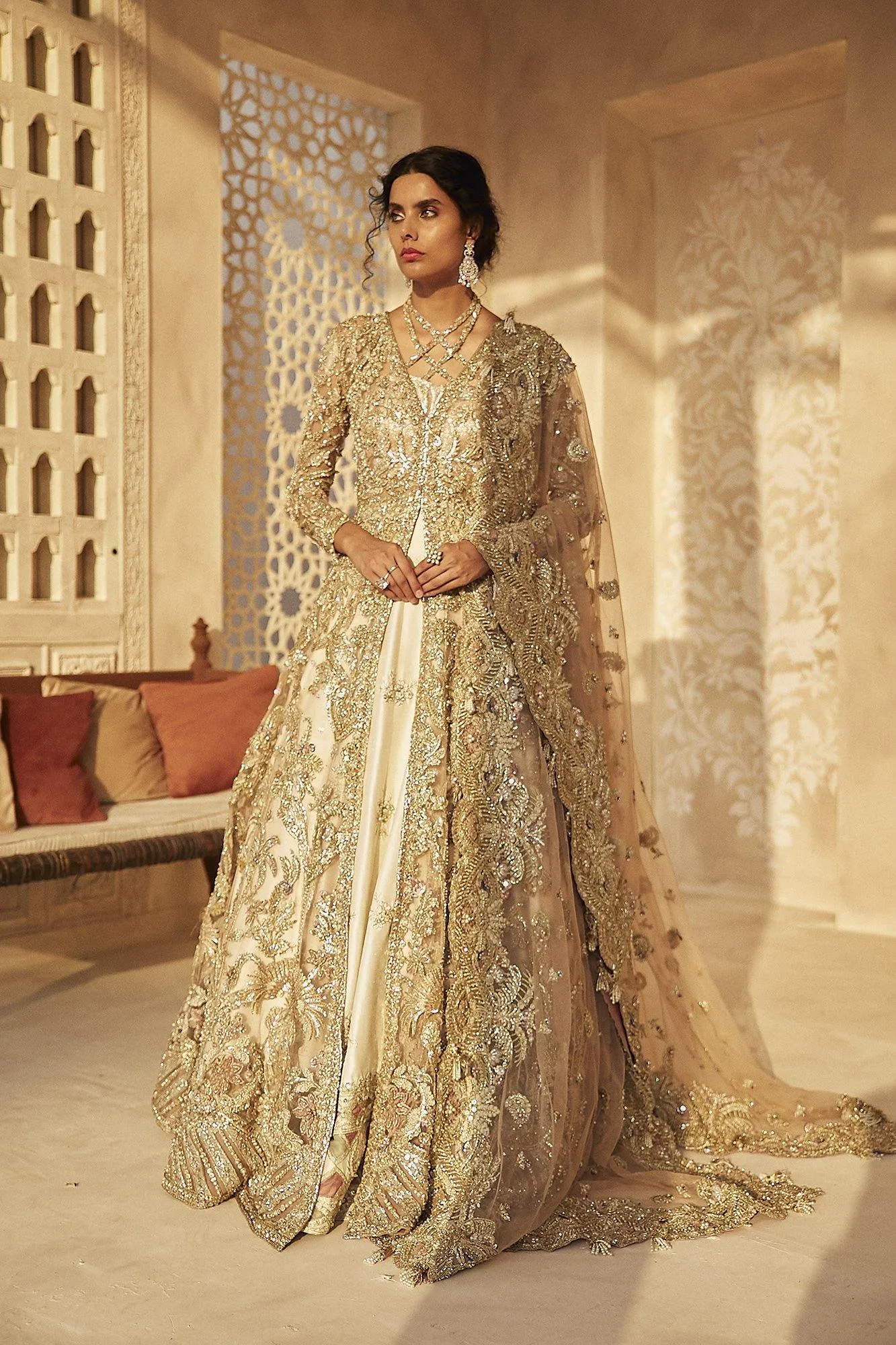 FLORENCE | Suffuse Aab-e-Zar Luxury Wedding Collection 2020 | Unsttiched Embroidered Embelished Bridal Suits