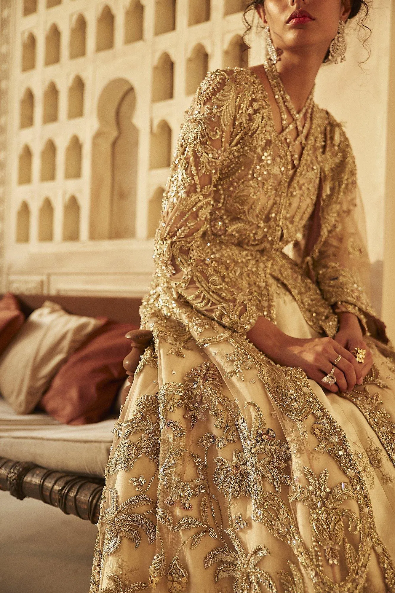 FLORENCE | Suffuse Aab-e-Zar Luxury Wedding Collection 2020 | Unsttiched Embroidered Embelished Bridal Suits