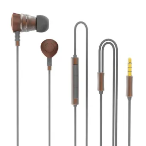 Floyd Rose Ear Buds Dual Driver Bluetooth Headphones ~ Mahogany