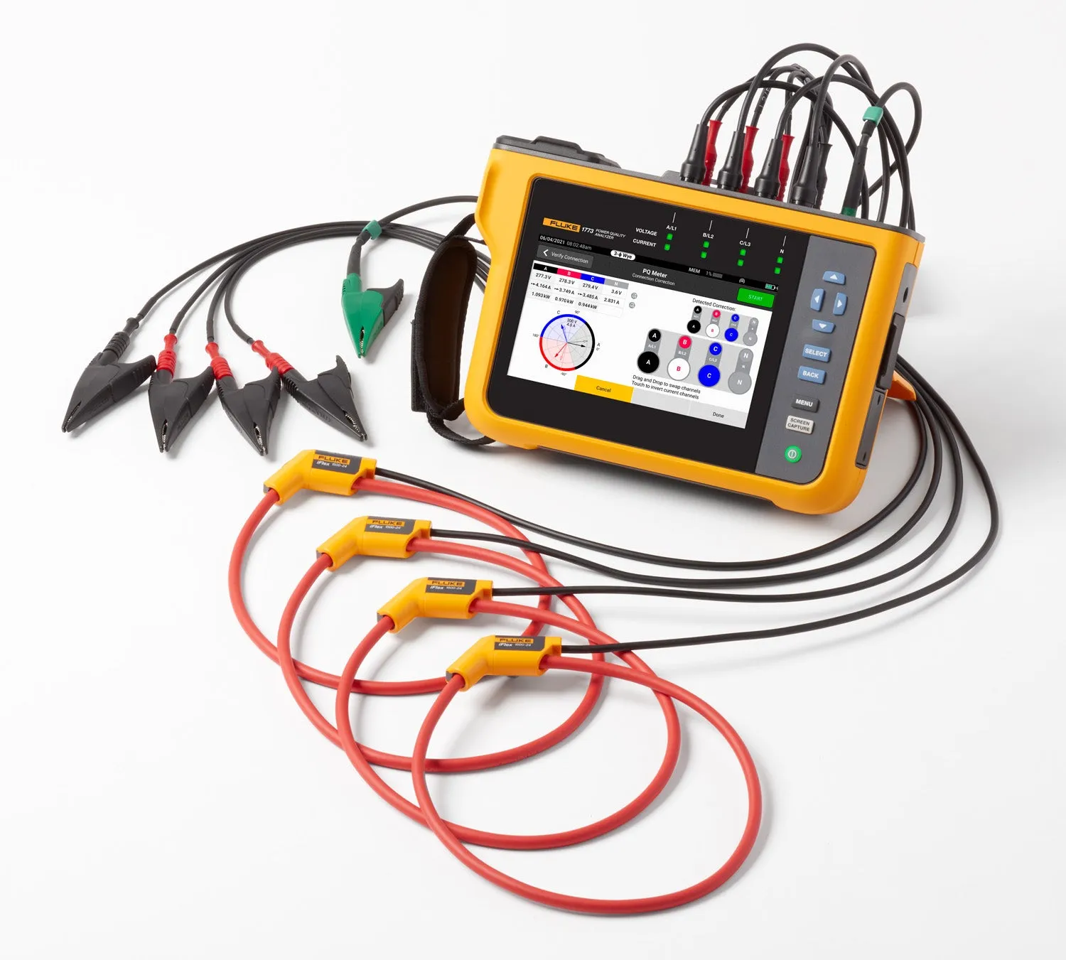 Fluke 1773 Three-Phase Power Quality Analyser