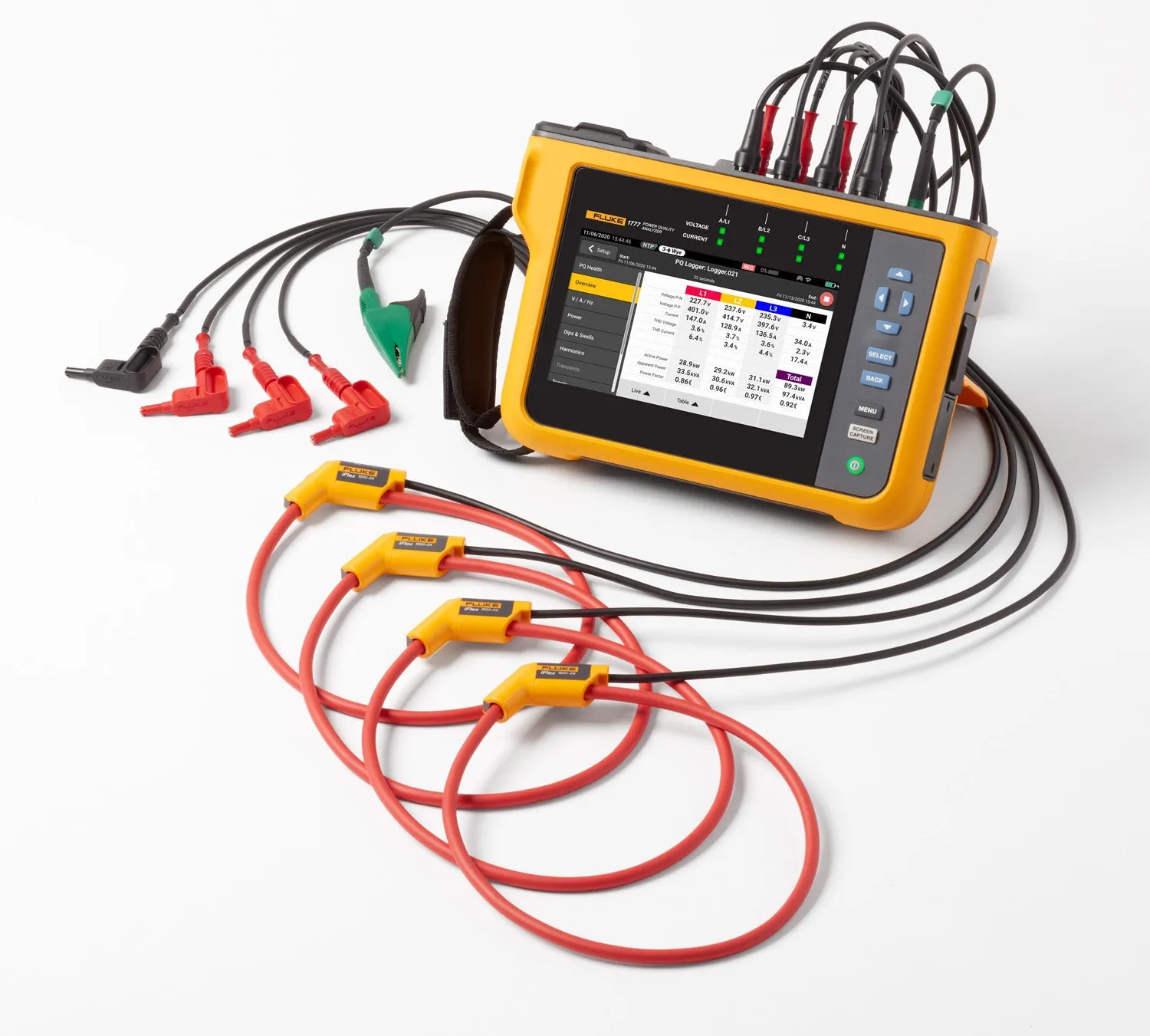Fluke 1777 Three-Phase Power Quality Analyser