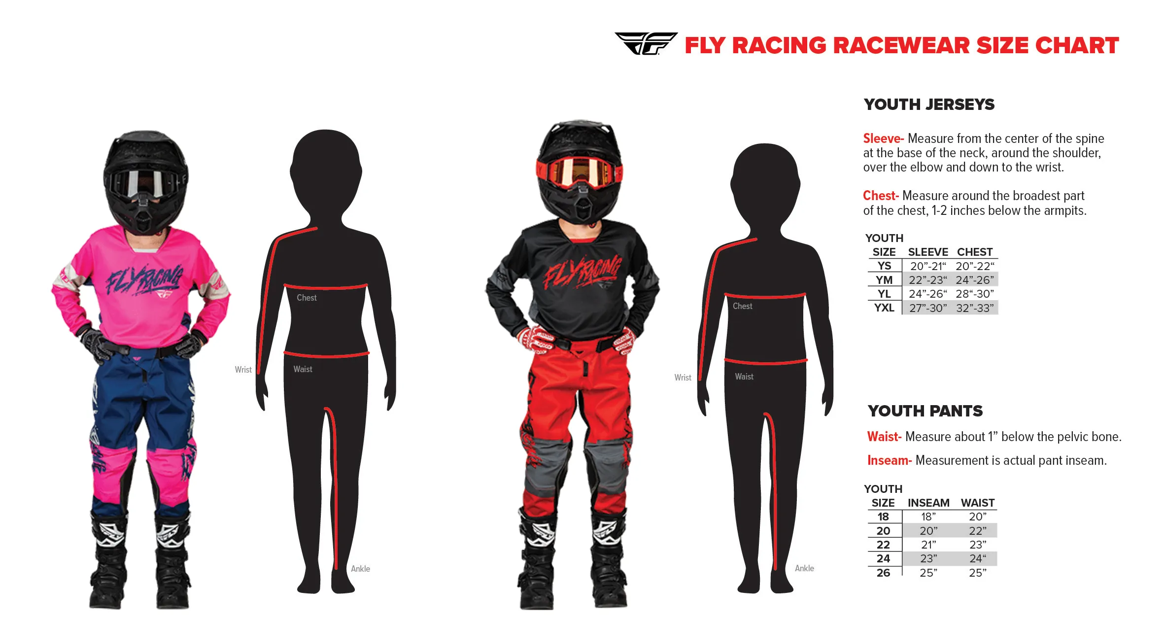 FLY Racing Kinetic S.E. Tactic Youth Bike Pants