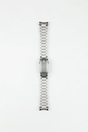 Forstner CONTEMPORARY FLAT LINK Stainless Steel Watch Bracelet with Push-Button Clasp for OMEGA Speedmaster - FULLY BRUSHED