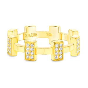 Fortress Diamond Ring