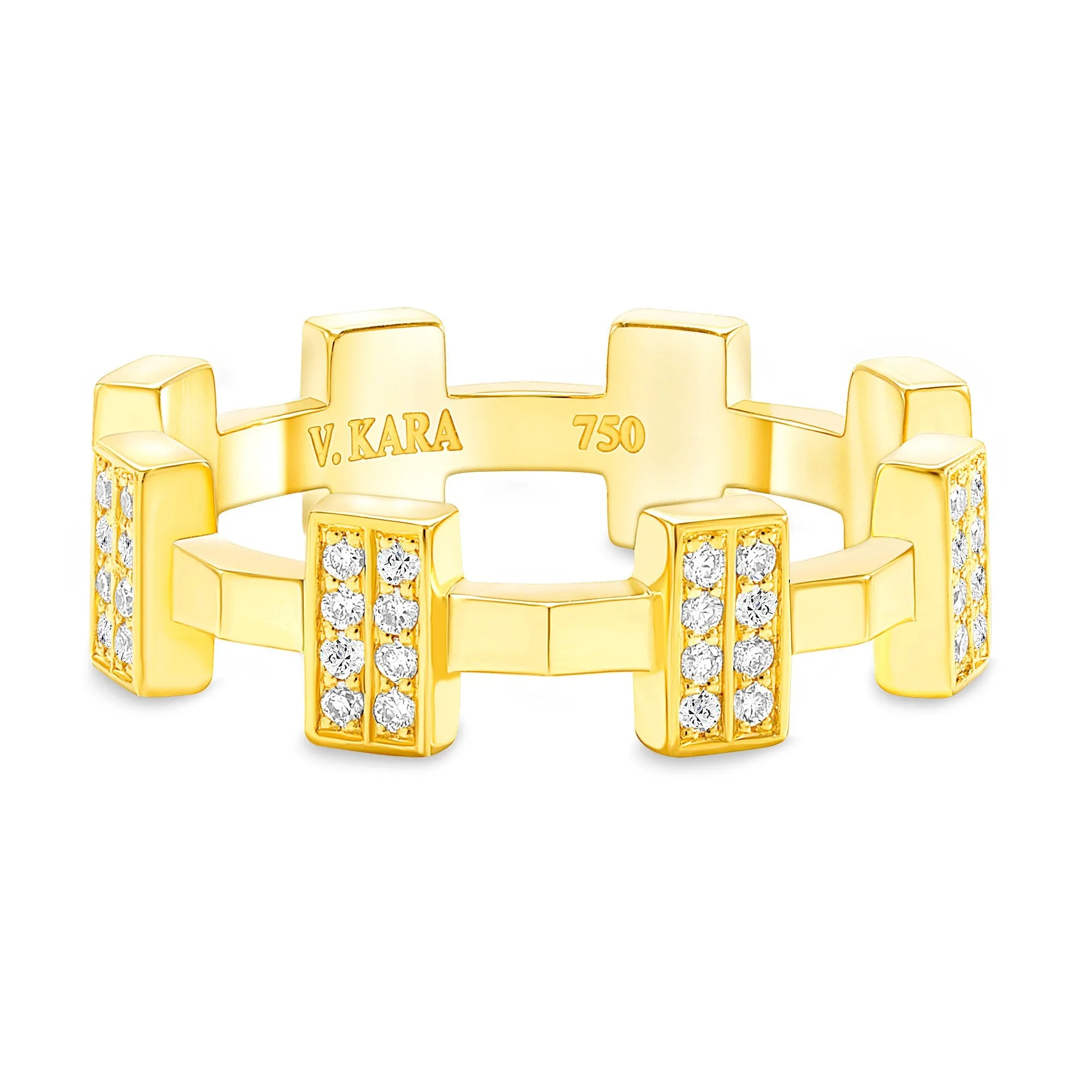 Fortress Diamond Ring