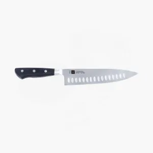 Fortune Candy 8 Inch Chef’s Knife - Japanese AUS-10 Stainless Steel Kitchen Knife - Full Tang, Classic Handle (Silver)