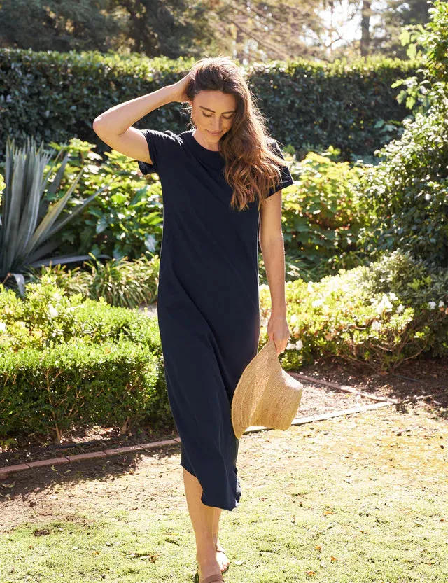 Frank & Eileen - Harper Perfect Tee Maxi Dress - British Royal Navy