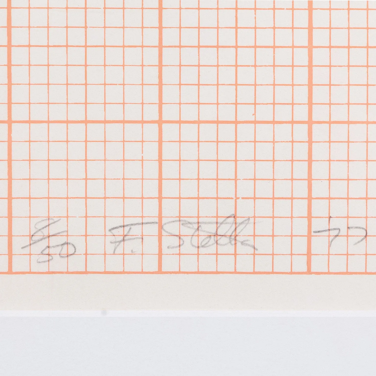 FRANK STELLA "NOGUCHI'S OKINAWA WOODPECKER" LITHOGRAPH, 1977