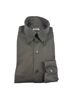 Fray Taupe Piqué Jersey Shirt