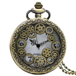 Free Clock Verne - Vintage Steampunk Pocket Watch