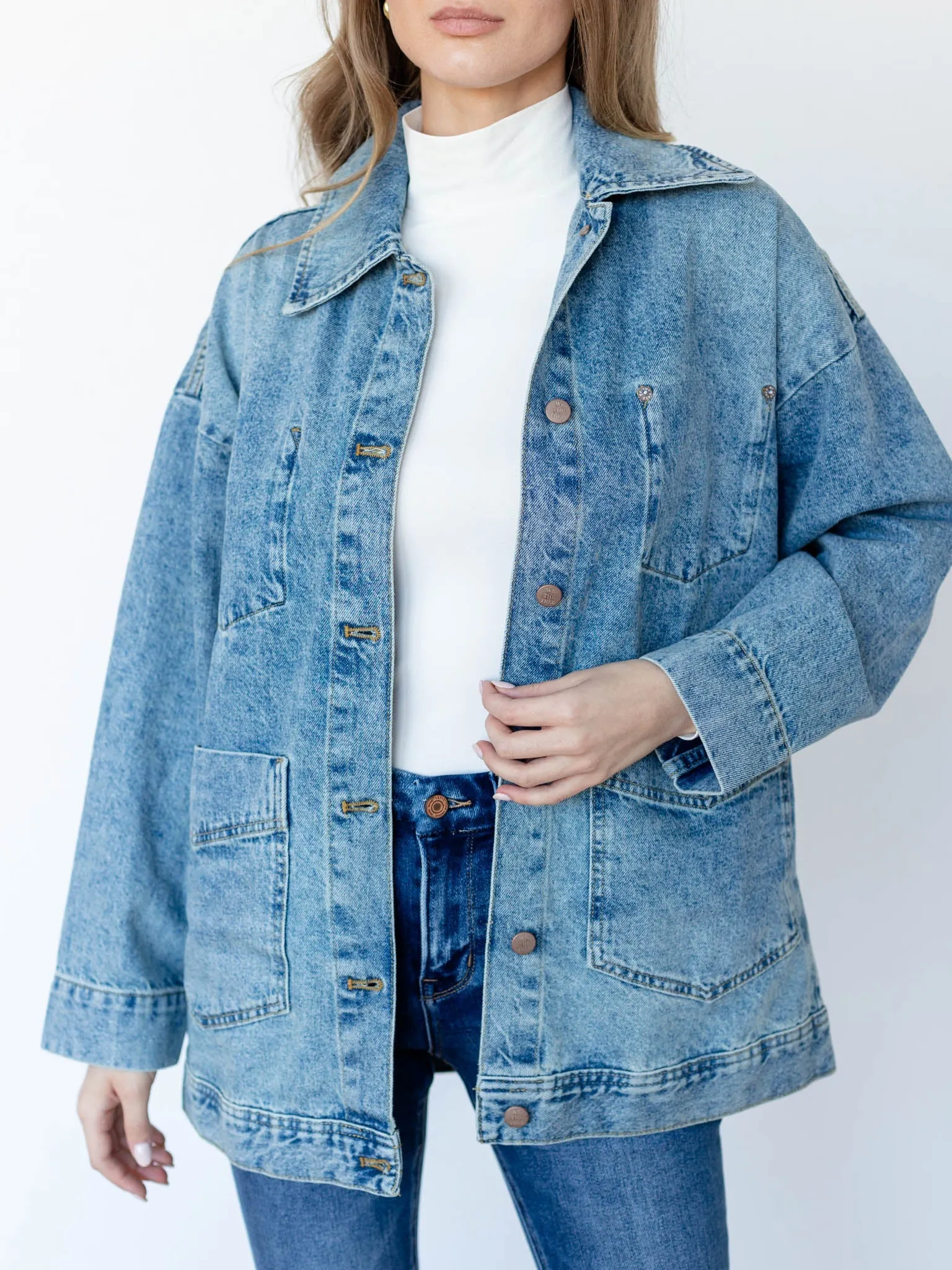Free People A Very Denim Jacket
