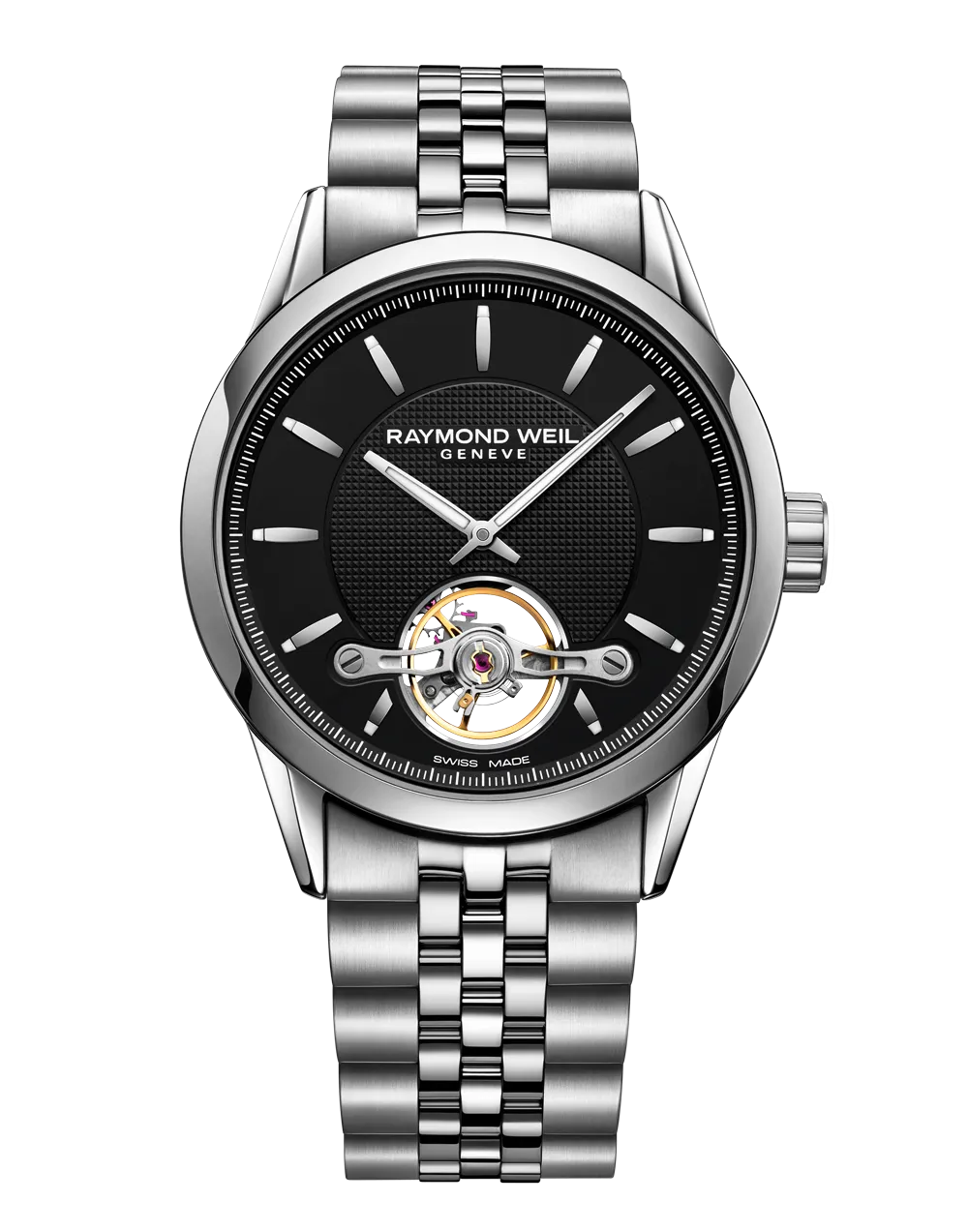 Freelancer Calibre RW1212 Black Dial Automatic Watch