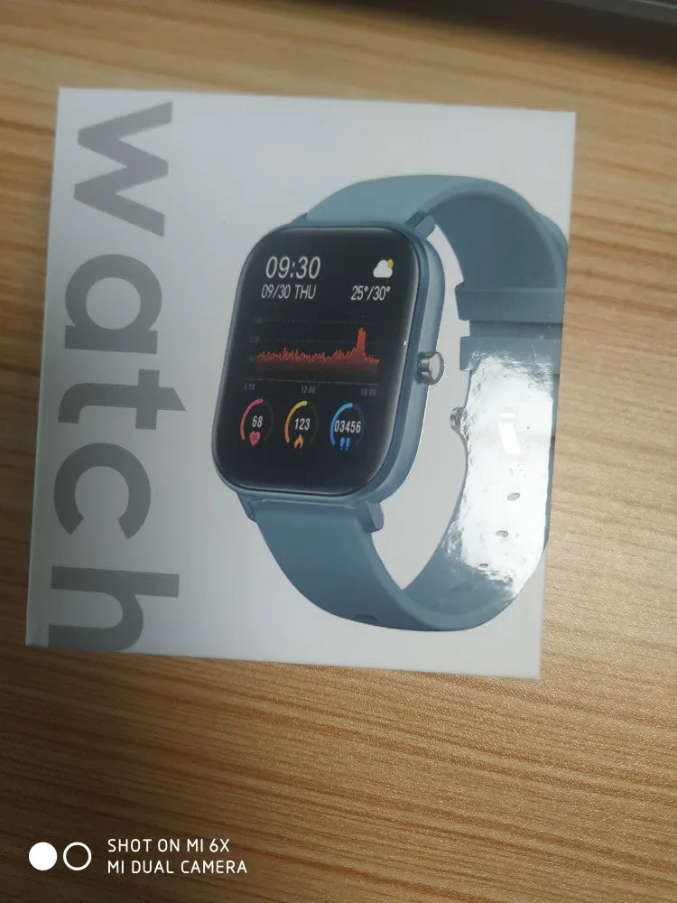 Full-touch Smart Bracelet Monitors Heart Rate Blood Pressure Multi-sport Watch