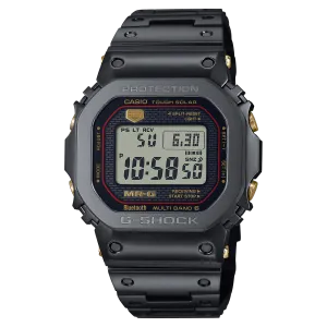 G-Shock MR-G Titanium Black-Gold Square Case Men's Watch MRGB5000B-1