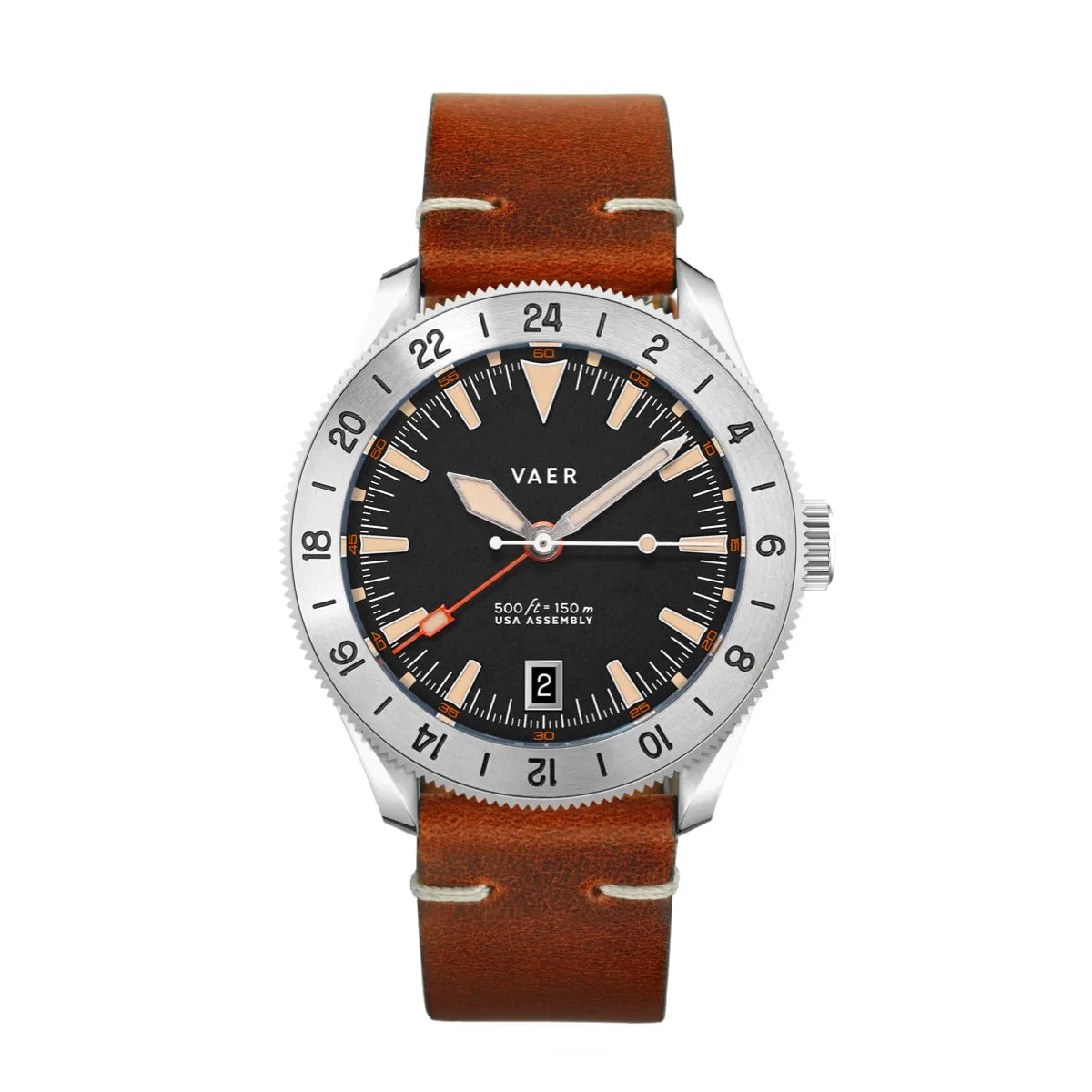 G2 Pacific Steel - 39mm USA GMT